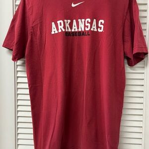 Nike Maroon Regular Fit Tee